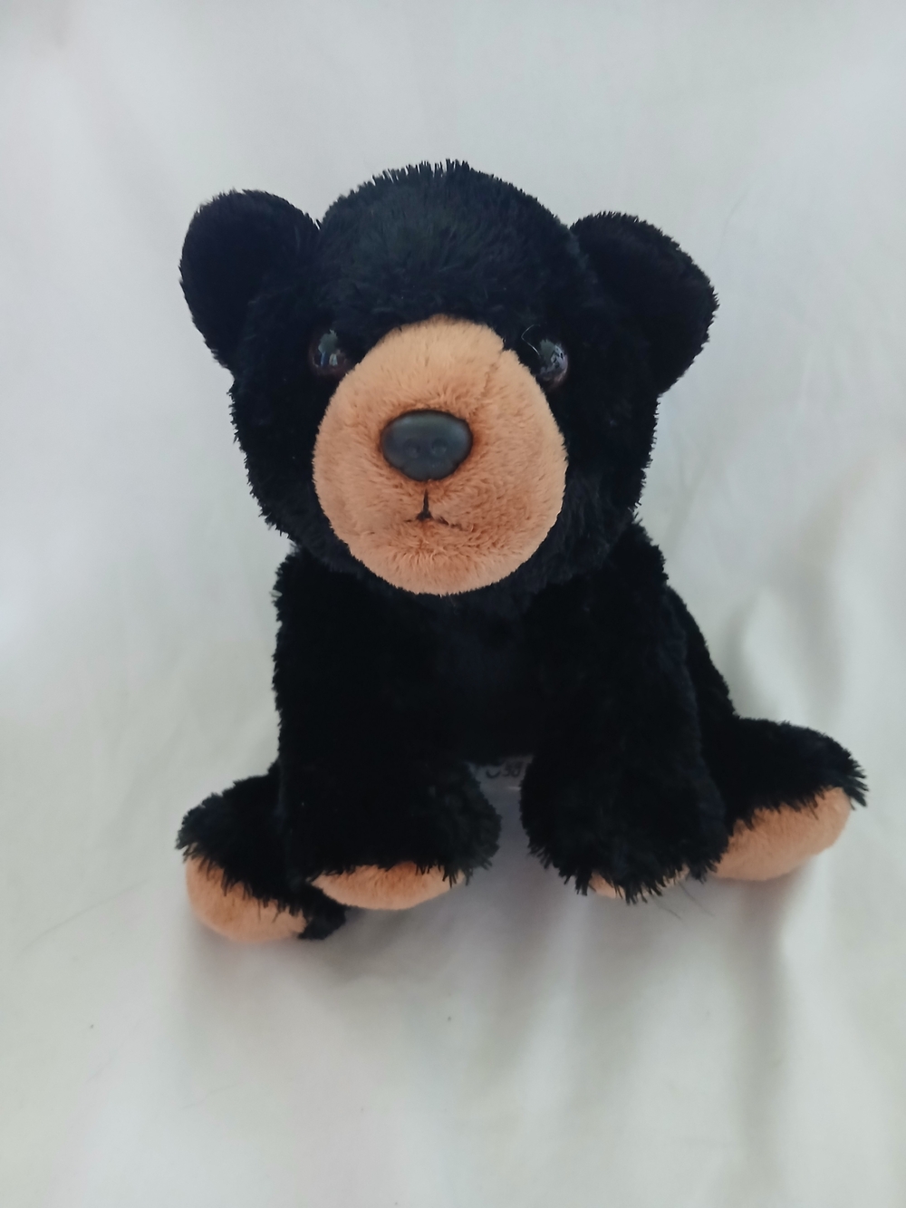 Wild Republic Black Bear Plush Stuffed Animal Cute Soft Cub Sitting